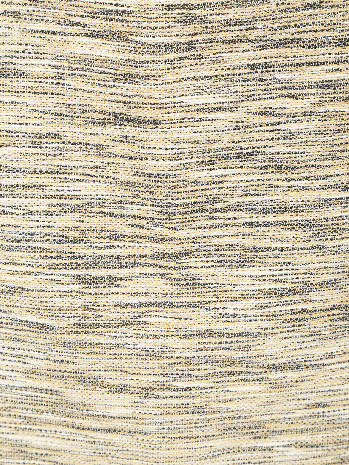 Юбка-карандаш из хлопка с контрастными вставками Alberta Ferretti  –  Деталь  – Цвет:  Бежевый