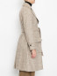 Пальто из смешанной шерсти с накладными карманами LARDINI  –  МодельВерхНиз2