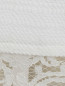 Юбка-мини из фактурной ткани со вставками из кружева и кожи Alberta Ferretti  –  Деталь