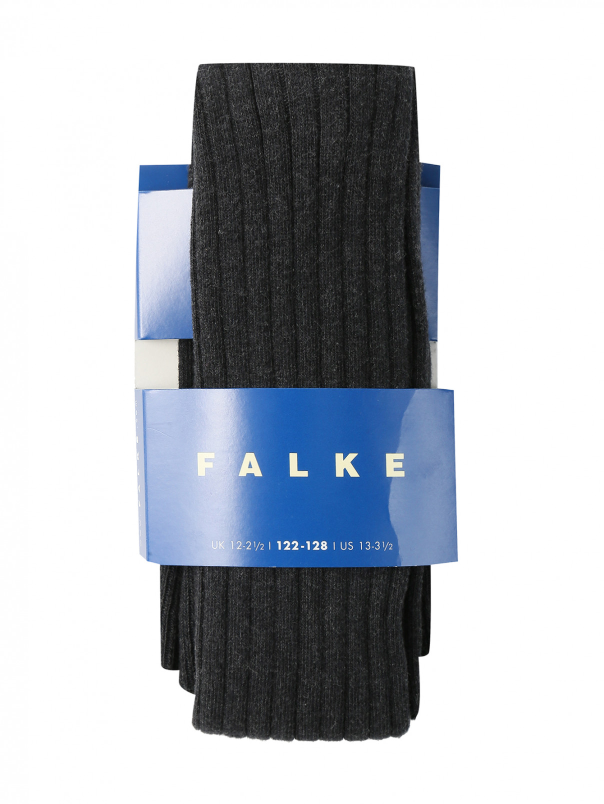 Теплые колготки на основе хлопка Falke  –  Общий вид  – Цвет:  Серый