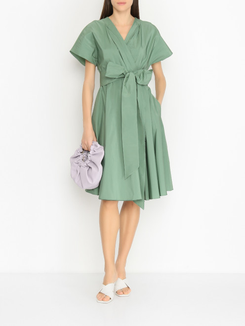 Платье с V-образным вырезом Weekend Max Mara - МодельОбщийВид