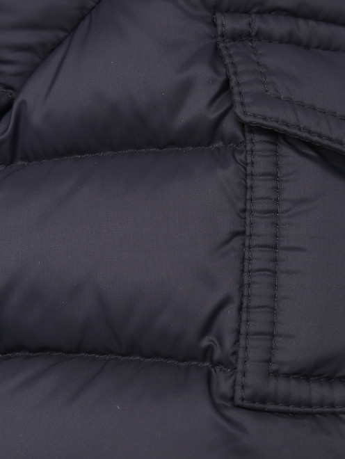 Пуховая куртка с карманами Moncler - Деталь