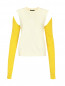 Джемпер из шерсти с отстегивающимися рукавами Calvin Klein 205W39NYC  –  Общий вид