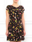 Платье-мини с цветочным узором Moschino Cheap&Chic  –  Модель Верх-Низ