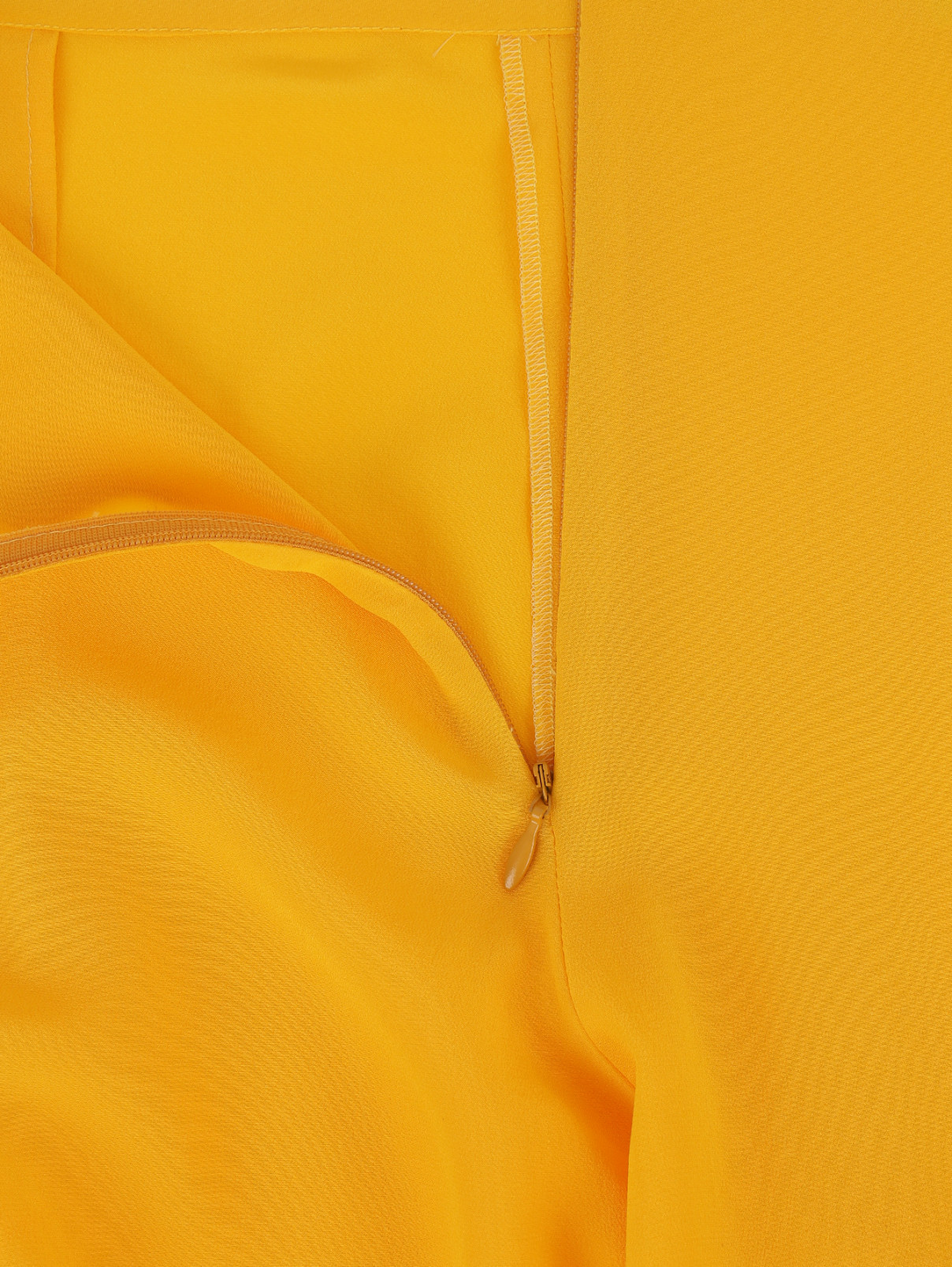 Кюлоты из шелка с оборками Cacharel  –  Деталь1  – Цвет:  Желтый