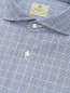 Рубашка из хлопка с узором "клетка" Borrelli  –  Деталь