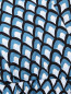 Трикотажное платье-миди с V-образным вырезом с узором Weekend Max Mara  –  Деталь
