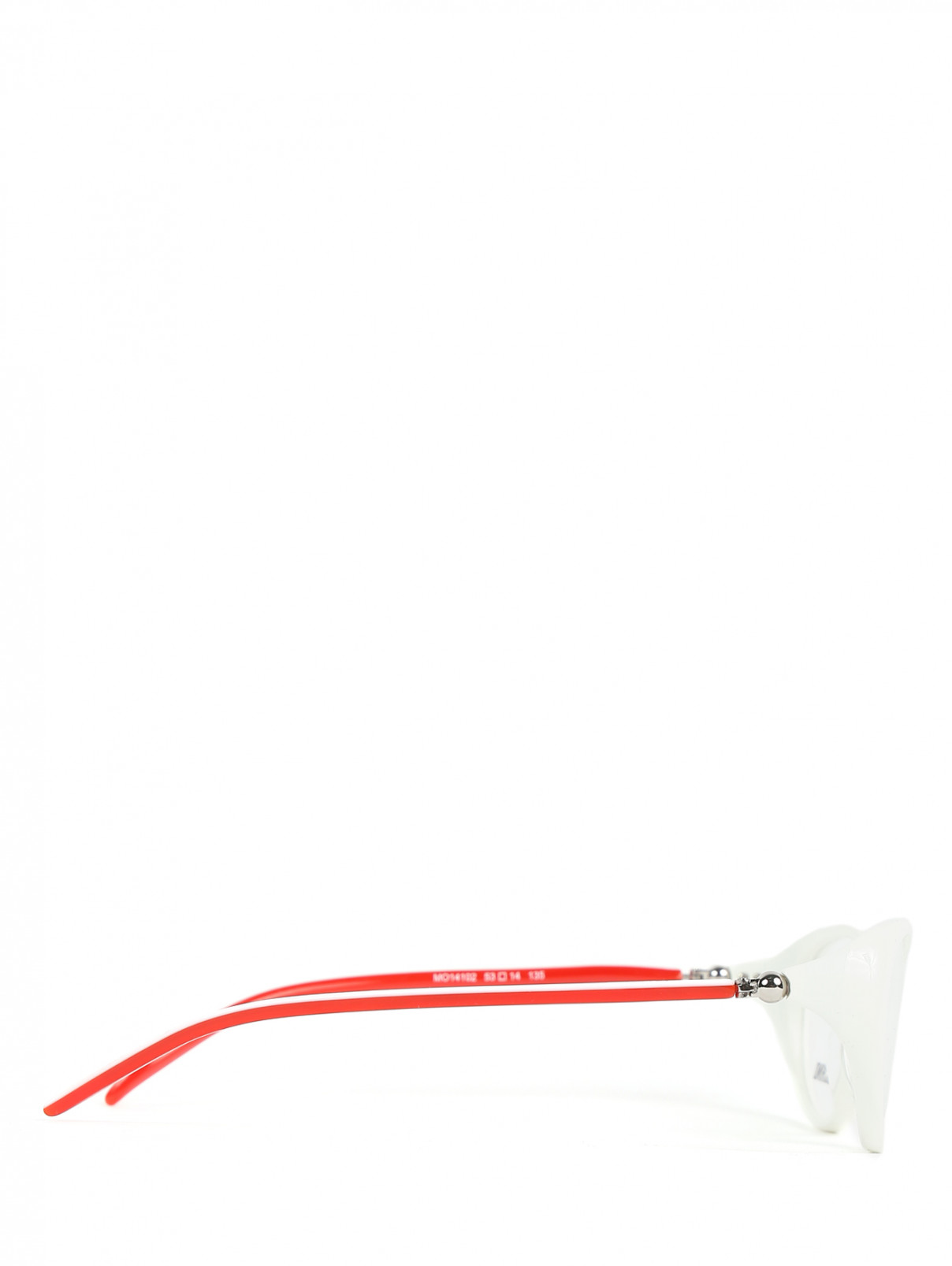 Оправа для очков из пластика Moschino  –  Обтравка2  – Цвет:  Белый
