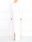 Платье-макси прямого силуэта, расшитое стеклярусом Daniele Carlotta  –  Модель Верх-Низ1