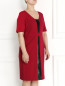 Платье-футляр с контрастными вставками Marina Rinaldi  –  Модель Верх-Низ