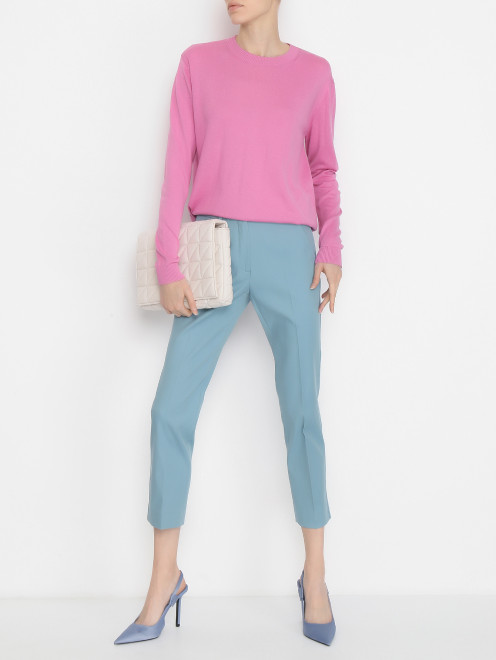Джемпер из шелка и хлопка Weekend Max Mara - МодельОбщийВид