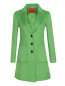 Пальто из смешанной шерсти с накладными карманами Max&Co  –  Общий вид