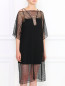 Мини-платье с кружевной  накидкой Jean Paul Gaultier  –  Модель Верх-Низ