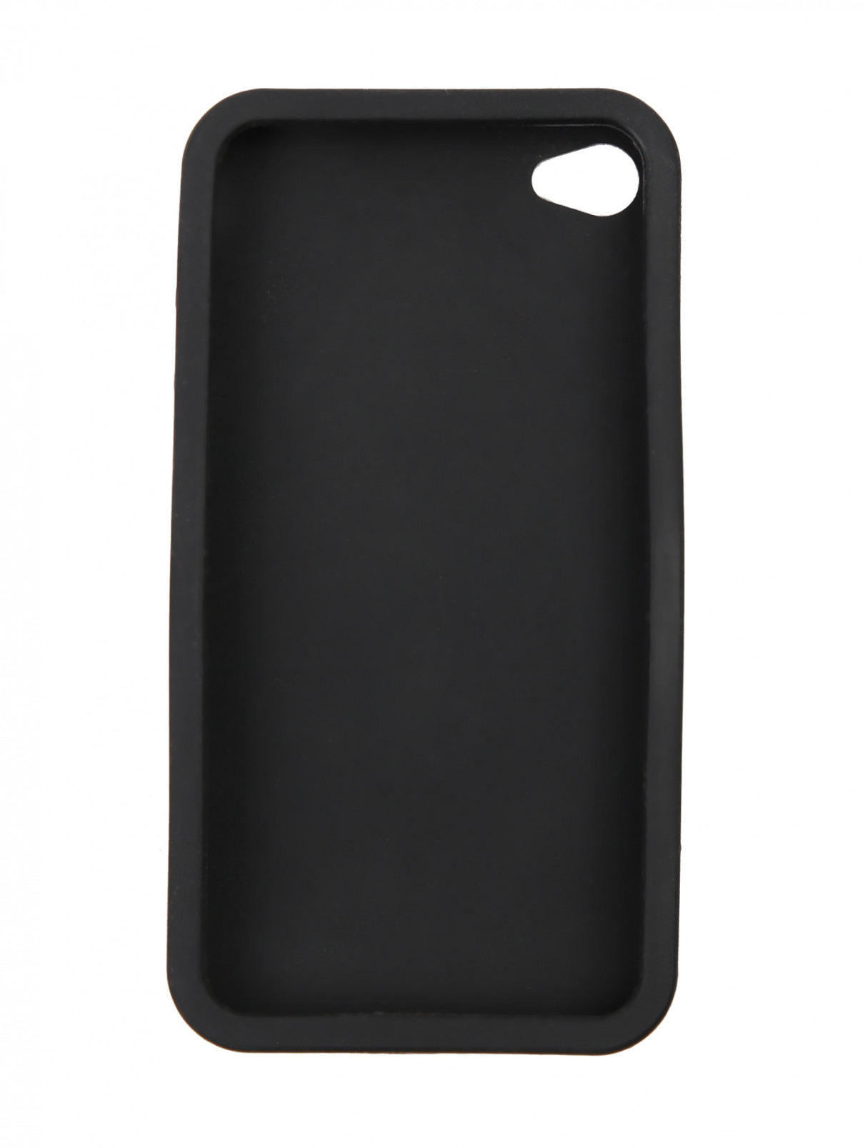 Чехол для IPhone 4 Vespa  –  Обтравка1  – Цвет:  Черный