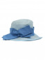 Шляпа из цветной соломы с бантиком MiMiSol  –  Обтравка1