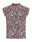 Блуза из вискозы с цветочным узором S.Oliver  –  Общий вид
