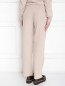 Трикотажные брюки из кашемира с контрастной отделкой Sonia Rykiel  –  МодельВерхНиз1