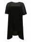 Блуза свободного кроя с коротким рукавом Marina Rinaldi  –  Общий вид