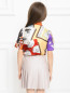 Блуза из шелка с узором Dolce & Gabbana  –  Модель Верх-Низ1