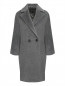 Двубортное пальто из смешанной шерсти Weekend Max Mara  –  Общий вид