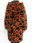 Шуба с капюшоном Moschino Couture  –  Модель Верх-Низ1