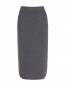 Трикотажная юбка из шерсти на резинке Max Mara  –  Общий вид