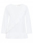 Блуза из хлопка с декором Rich&Royal  –  Общий вид