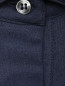 Блуза из шерсти однотонная Brian Dales  –  Деталь1