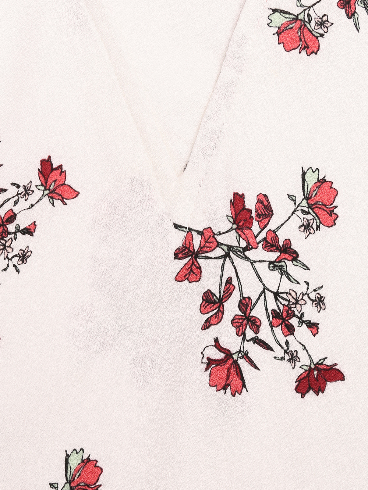 Блуза из вискозы с узором S.Oliver  –  Деталь  – Цвет:  Узор