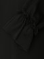 Блуза из шелка с v образным вырезом и драпировками на рукавах Max Mara  –  Деталь1