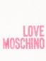 Футболка с принтом и блеском Moschino Love  –  Деталь