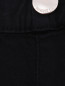 Однотонные брюки из хлопка Love Moschino  –  Деталь