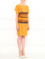 Платье из шелка с абстрактным узором Alberta Ferretti  –  Модель Общий вид