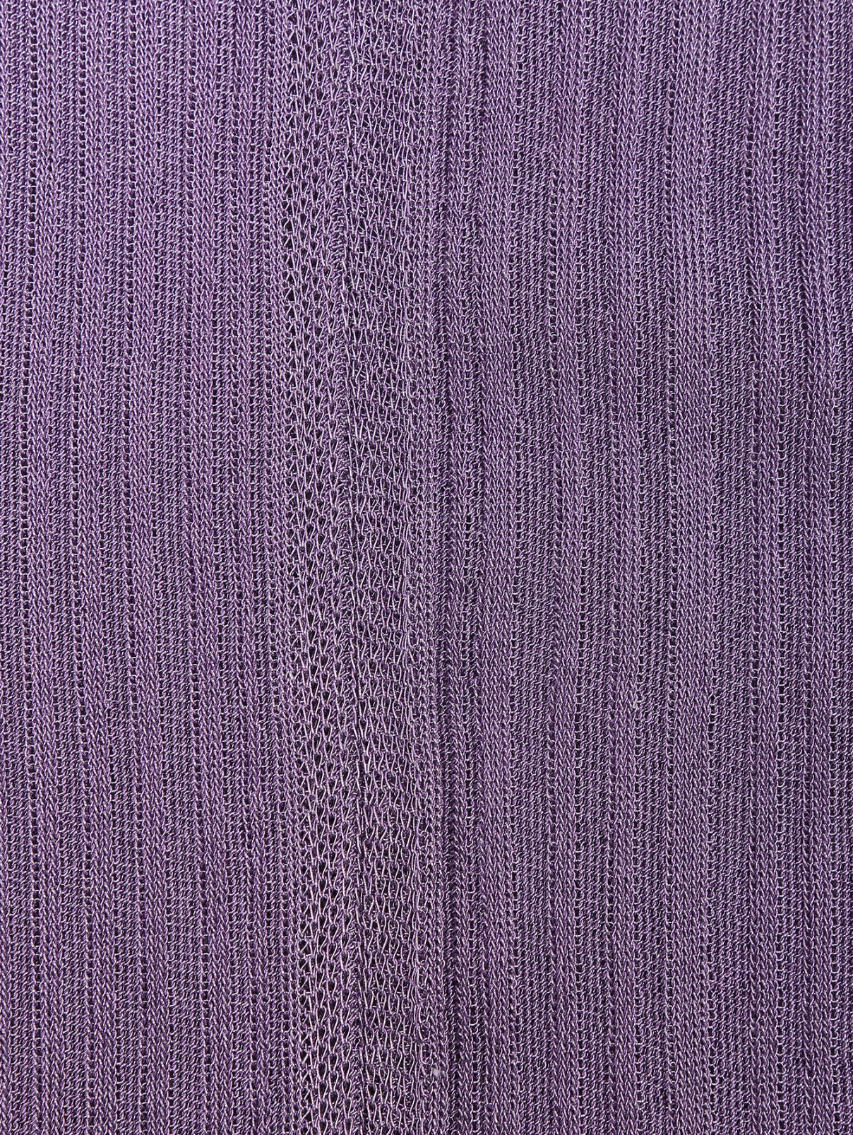 Топ из смешанной вискозы с V-образным вырезом Dorothee Schumacher  –  Деталь  – Цвет:  Фиолетовый