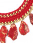 Ожерелье из текстиля с бирецитом Inga Kazumyan  –  Деталь1