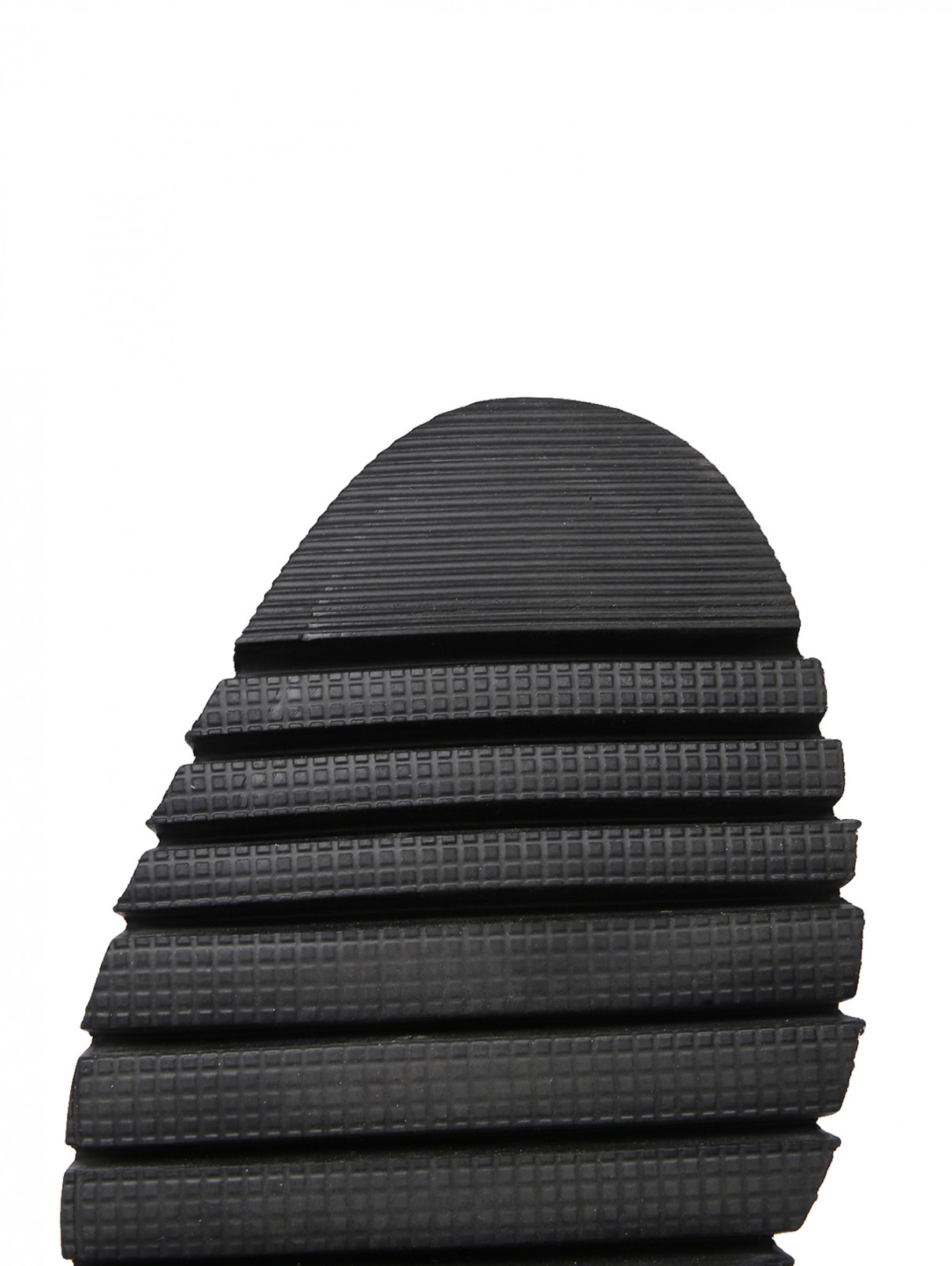 Ботинки из кожи на молнии Lab Milano  –  Обтравка4  – Цвет:  Черный