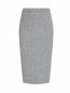 Трикотажная юбка из смешанной шерсти на резинке Marina Rinaldi  –  Общий вид