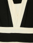 Трикотажное платье с контрастными элементами Moschino  –  Деталь