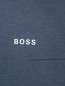 Толстовка из хлопка с логотипом Boss  –  Деталь