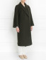 Пальто из шерсти и кашемира свободного кроя Alberta Ferretti  –  Модель Верх-Низ
