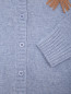 Кардиган из шерсти с вышивкой Il Gufo  –  Деталь
