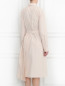 Платье из хлопка с юбкой в складку Jil Sander  –  МодельВерхНиз1