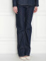 Джинсы с вышивкой прямого кроя Calvin Klein 205W39NYC  –  МодельВерхНиз