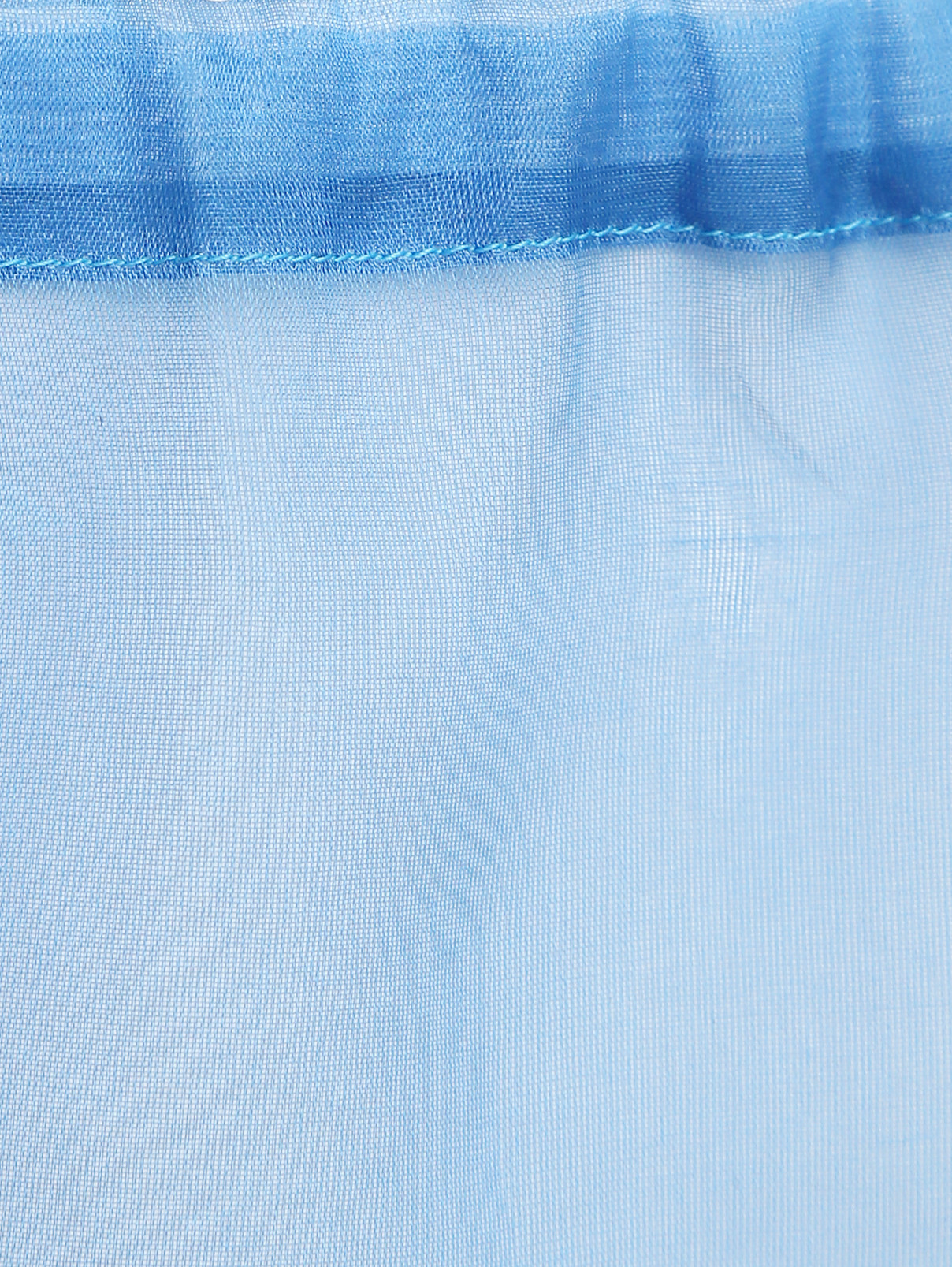 Полупрозрачная юбка из шелка Aquilano Rimondi  –  Деталь1  – Цвет:  Синий