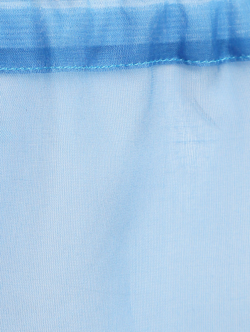 Полупрозрачная юбка из шелка - Деталь1