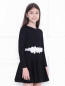 Пояс с декоративными цветами и бусинами Aletta Couture  –  МодельВерхНиз