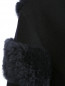Пальто из шерсти с вставками из овчины Jil Sander  –  Деталь