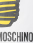 Футболка из хлопка с принтом Love Moschino  –  Деталь1