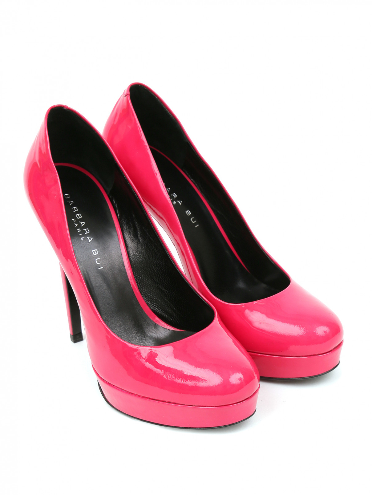 Туфли из лакированной кожи Barbara Bui  –  Общий вид  – Цвет:  Розовый