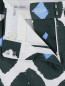 Зауженные брюки из хлопка с абстрактным узором Max Mara  –  Деталь